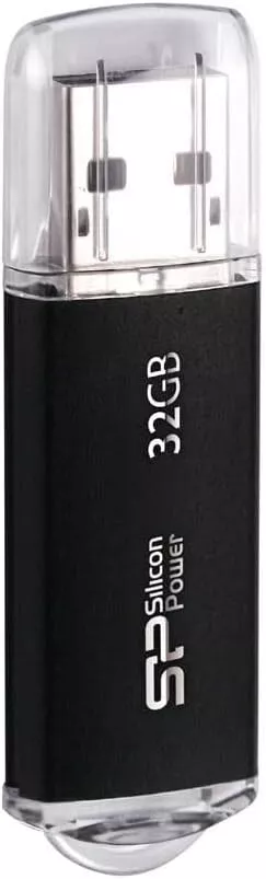 Silicon Power Ultima Ⅱ 32GB USB2 USB Flash Drive Black SP032GBUF2M01V1K - Image 1 of 1
