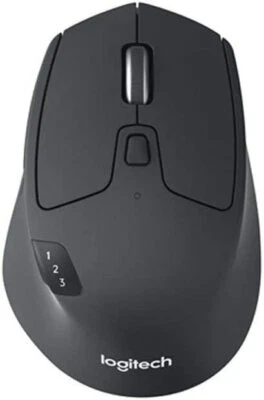 Logitech M720 PRO Precision Wireless Mouse für PC Mac Unifying und Bluetooth - Bild 1 von 4