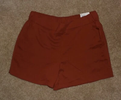 Nuevos pantalones cortos para mujer Nine West grandes tiro medio óxido Foto 1 de 2