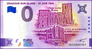 ORADOUR SUR GLANE / BILLET 0 € / NULL EURO-SCHEIN / UEES 2024-6 - Picture 1 of 1