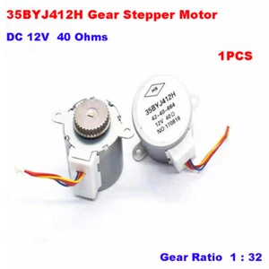 35BYJ412H Micro Gear Stepper Motor DC 12V 4-Phase 5-Wire Stepper Motor Reduction - Picture 1 of 4