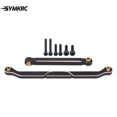 2pcs Black Coating Brass Steering Link for 1/18 Redcat Ascent 18 Upgrade Parts - Image 1 of 4