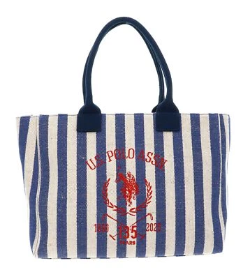 U.S. POLO ASSN. shopper bolsa Pool Party Shopping Bag L Bluette - Imagen 1 de 4