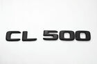 Matt Black Cl500 Cl 500 Letter Number Adhesive Rear Boot Badge Emblem Sticker