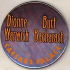 1980S Dionne Warwick Burt Bacharach Caesars Palace 3 Pinback Button