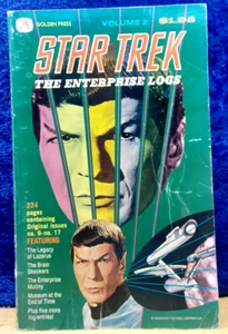 Star Trek: The Enterprise Logs #2; Golden Press; 1976; en muy buen estado - Imagen 1 de 2