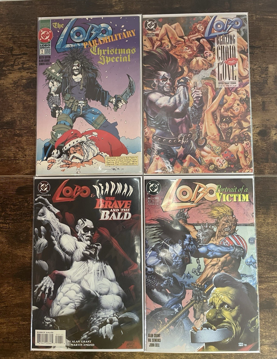 ロボ　LOBO　アメコミ　２冊セット ロボ LOBO アメコミ 2冊セット Lobo With Bike and Classic