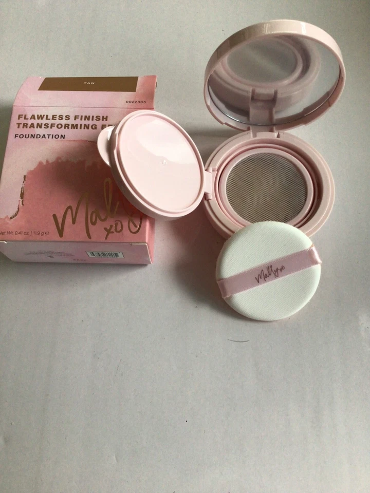 MALLY Flawless Finish Transforming Effect Foundatio Shade TAN 41oz FULL SZ $36 - Image 1 of 1
