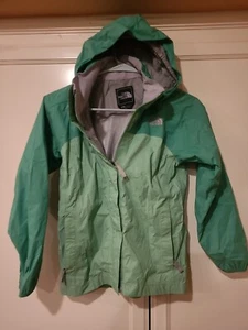 CHAQUETA DE LLUVIA CON CAPUCHA NORTH FACE HYVENT Niña Talla Mediana Verde ENVASABLE q-8 - Imagen 1 de 5