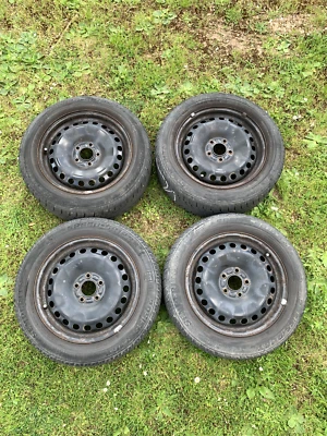 Original Ford Focus Satz Winterräder Stahlfelgen 205/55R16 91T DOT 4111 - Bild 1 von 4