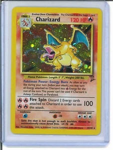 Charizard 4/130 Base Set 2 Holo Rare Pokemon Card - Picture 1 of 2