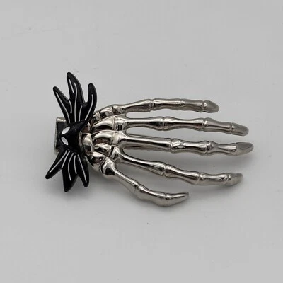 Nightmare Before Christmas Skellington Hand Hair Clip Halloween Cosplay - Image 1 of 4
