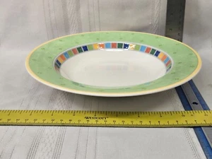 VILLEROY & BOCH TWIST ALEA VERDE BORDE SOPA TAZÓN 9 1/2" - Imagen 1 de 4