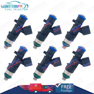 6Pcs Fuel Injectors for Chrysler 300 Sebring Dodge Charger 2.7L 3.5L 2009-2005 Foto 1 de 4