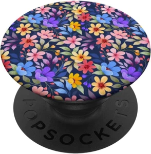 PopSockets bunte Blumen nahtloses Muster süß tropische Kunst austauschbar PopGrip - Bild 1 von 7