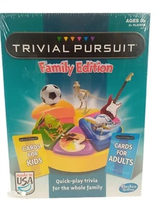 Trivial Pursuit Family Edition Trivia Quick Play Version New In Sealed Package - Bild 1 von 6