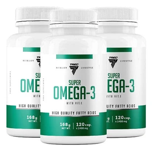 Trec Nutrition SUPER OMEGA-3 - suplemento alimenticio de grado farmacéutico aceite de pescado - Imagen 1 de 3