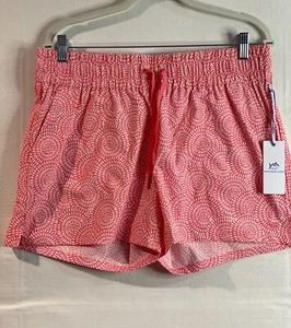 Southern Tide Brrr Shorts Women's Medium Sunkist Coral Beach Performance Stretch - Picture 1 of 14