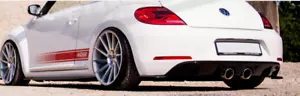 Sportauspuff Endschalldämpfer für VW Beetle 5C Typ 16 Mehrlenkerachse 100mm - Bild 1 von 4