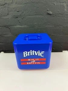 Mix It With Britvic Blue Square Ice Bucket With Lid Brand New 9 Available - Picture 1 of 8