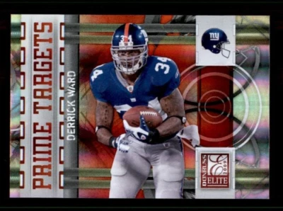 2009 Donruss Elite Prime Targets Red #22 Derrick Ward 118/199 - Image 1 of 2