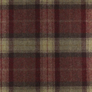 NEW Abraham Moon Skye Almandine Fabric. 100% Wool Tartan Plaid. Top Quality - Picture 1 of 1