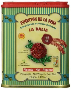 La Dalia Pimenton De La Vera Picante DOP Hot Smoked Paprika - Picture 1 of 4