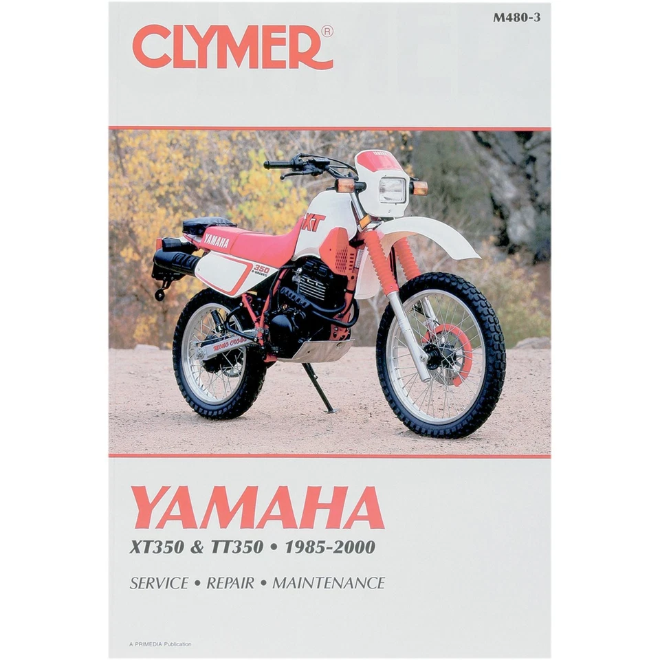 Manual Clymer para Yamaha XT/TT350 CM4803 Foto 1 de 4