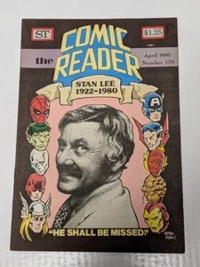 COMIC READER #179 STAN LEE APRIL FOOLS ISSUE - Picture 1 of 5
