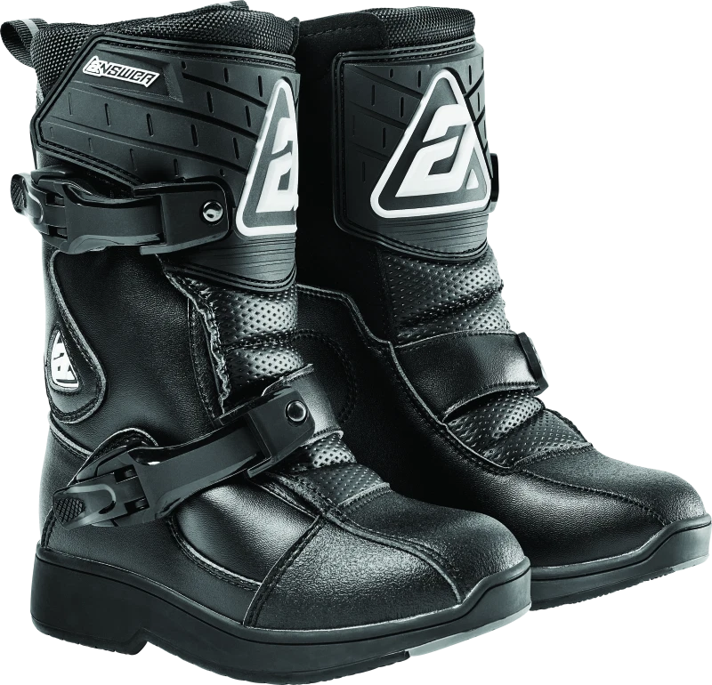 Answer 446172 Peewee Boot Black Youth Size - 13 - Image 1 of 1