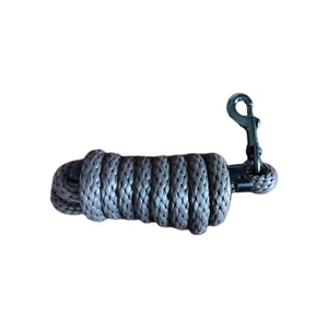 Führstrick Anbindestrick-mit Karabinerhaken Braun Nylon - Bild 1 von 2