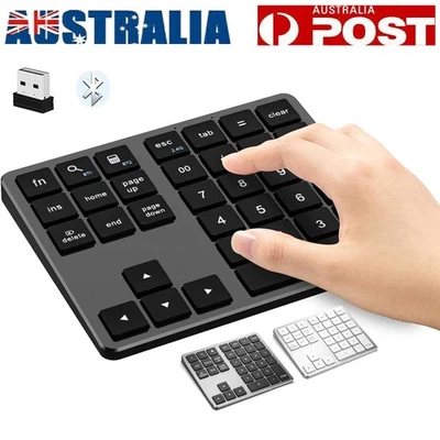 35-Keys Numeric Keypad Portable USB Wireless Ultra-Silent External Numeric Pad - image 1 of 4