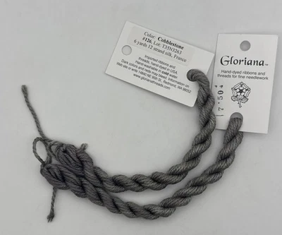 Gloriana 12 Strand Silk Floss For Needlework-2 Skeins/6 Yd Each-Cobblestone - Image 1 of 2