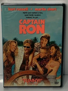 Captain Ron (DVD, 2002) Kurt Russell, Martin Short Brand NEW & Factory Sealed - Picture 1 of 4