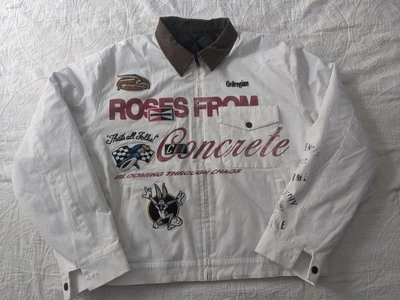 Civil Regime X Looney Tunes «Розы из бетона» Varsity куртка - новый размер L - Изображение 1 из 4