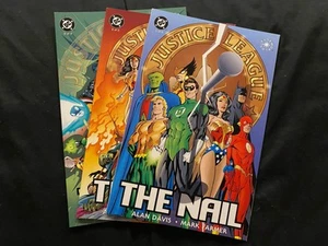 JUSTICE LEAGUE THE NAIL 1-3 ANOTHER NAIL 1-3 Complete Sets GN High Grade - Picture 1 of 8