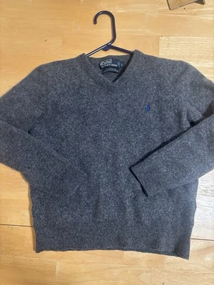 Suéter Polo Ralph Lauren para niños 100 % lana de cordero Foto 1 de 4