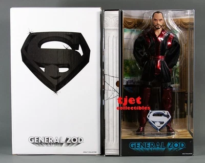 Figura de acción Mattel DC Superman General Zod 12" 2009 con caja blanca nueva Foto 1 de 4