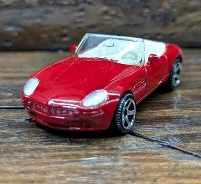 BMW Z8 2001 Matchbox convertible rojo coche fundido a presión escala 1:64 excelente  Foto 1 de 4