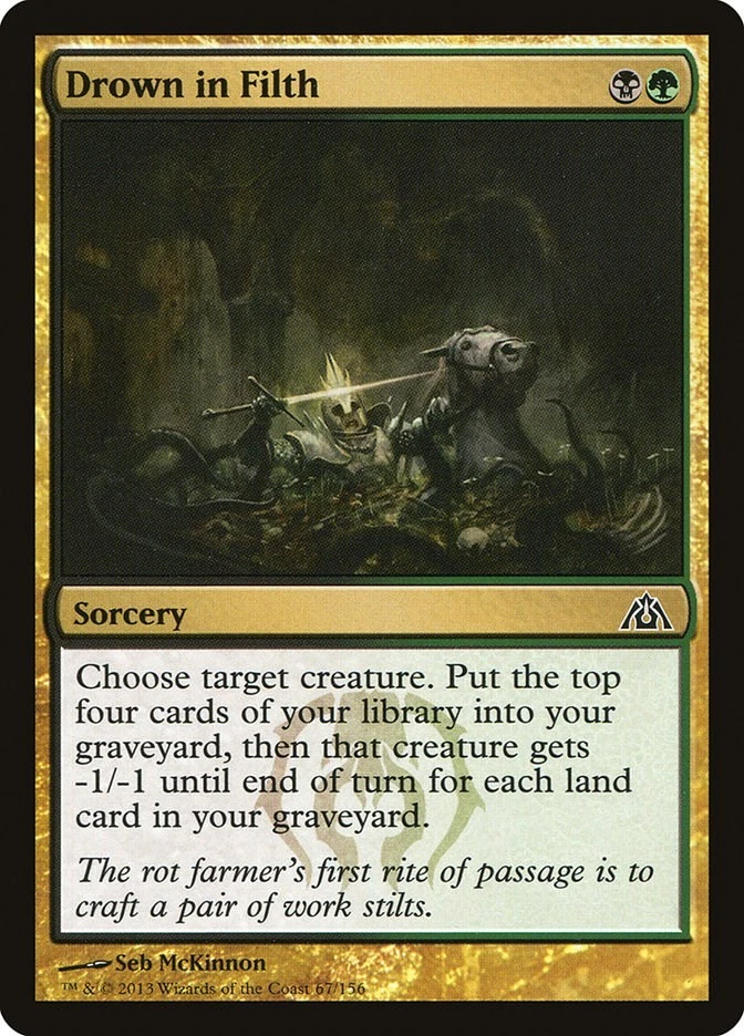 Drown in Filth 67 LP Normal Dragon's Maze MTG EN - Image 1 of 1