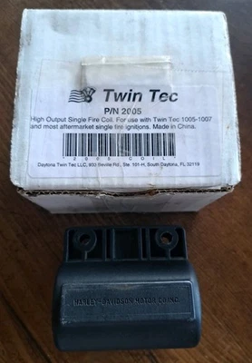 New Twin Tec P/N 2005 High Output Single Fire Coil Harley Davidson New In Box - Image 1 of 4