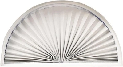 Redi Shade No Tools Original Arch Light Blocking Pleated 72"W x 36"H, White  - Image 1 of 4