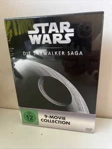 Star Wars The Skywalker Saga  9 Movie Collection DVD Boxset German Import - Imagen 1 de 2