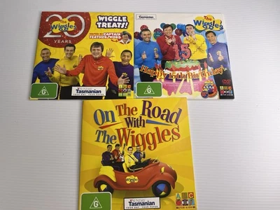 3x DVD promocionales de periódicos The Wiggles Foto 1 de 4