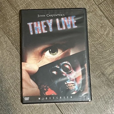 They Live (DVD) Roddy Piper Keith David Meg Foster George 'Buck' Flower Rare OOP - Image 1 of 4