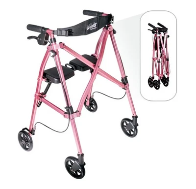 Wonder Able Life Space Saving Rollator Walker Lightweight Foldable Standard Size - Image 1 of 4