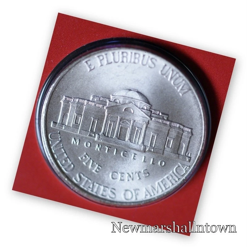 2017 D Jefferson Nickel ~ In Original Mint Wrapper from U.S. Mint Set - Image 1 of 1