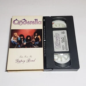 CINDERELLA Tales From The Gypsy Road (VHS, 1990) Hair Metal Combined Shipping - Imagen 1 de 2