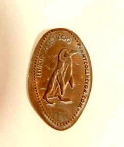 old Lehigh Valley Zoo (Penguin) souvenir elongated penny - Picture 1 of 5