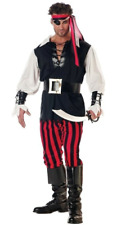 Cutthroat Pirate Plus Adult Costume by California Costumes